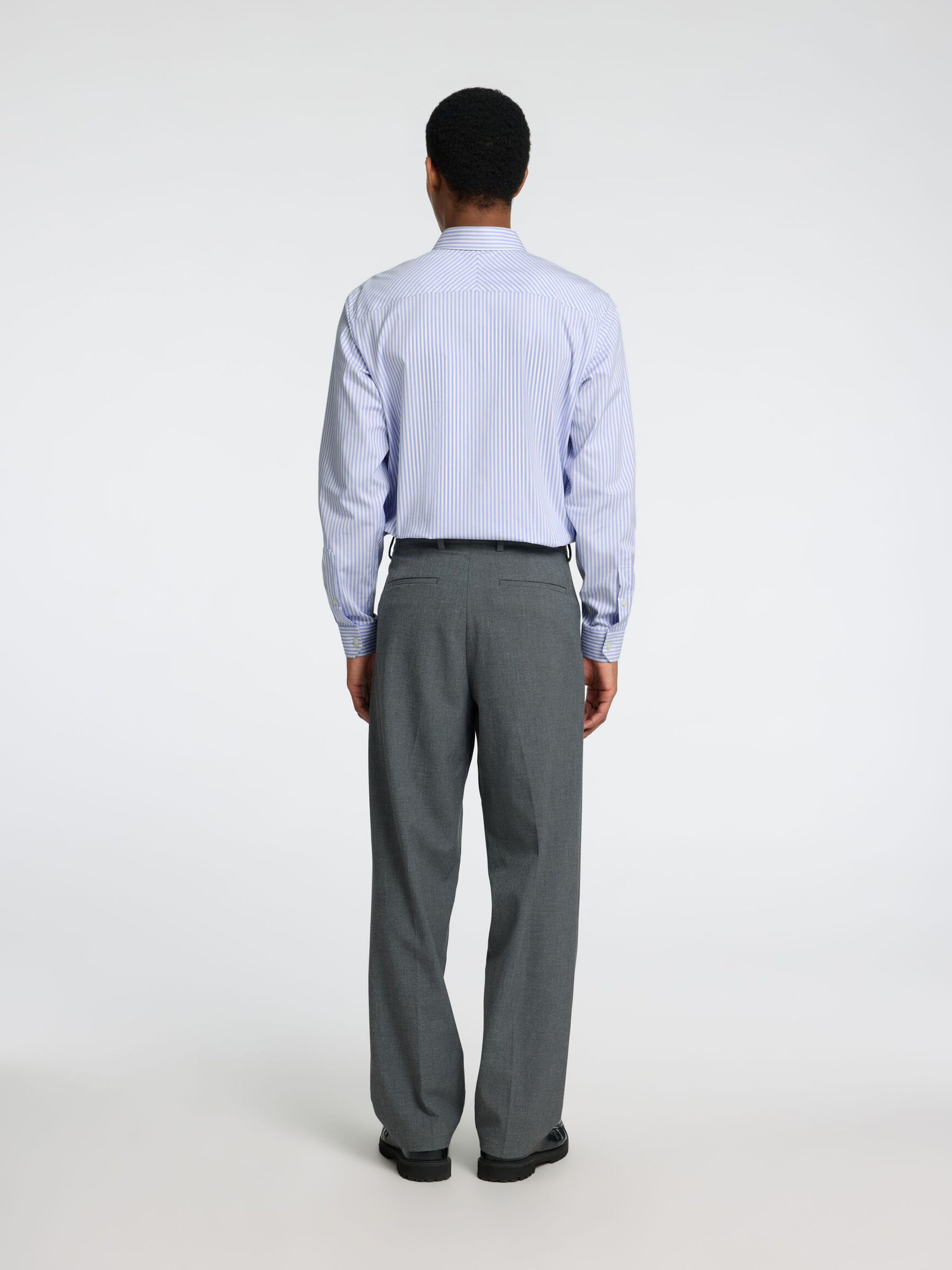 SLIM FIT OVERHEMD, Light Blue, highres
