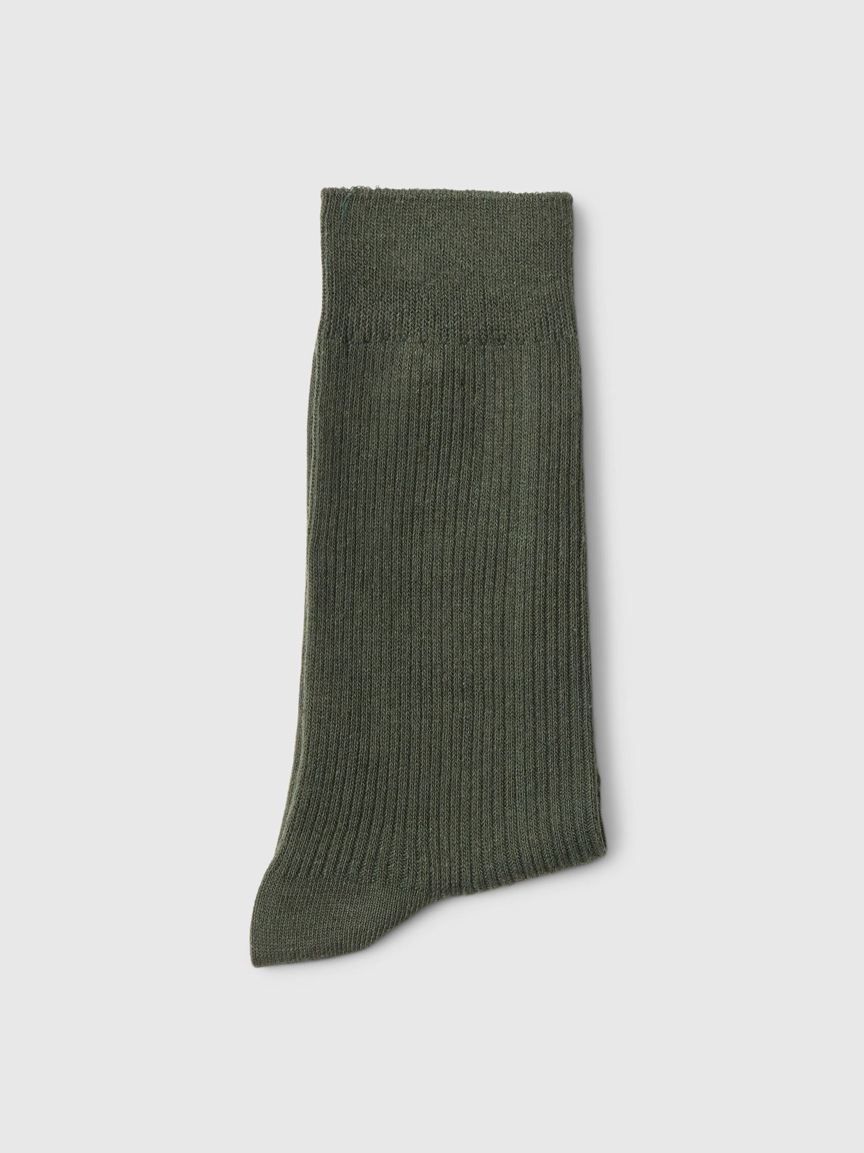 COTTON BLEND SOCKS, Forest Night, highres