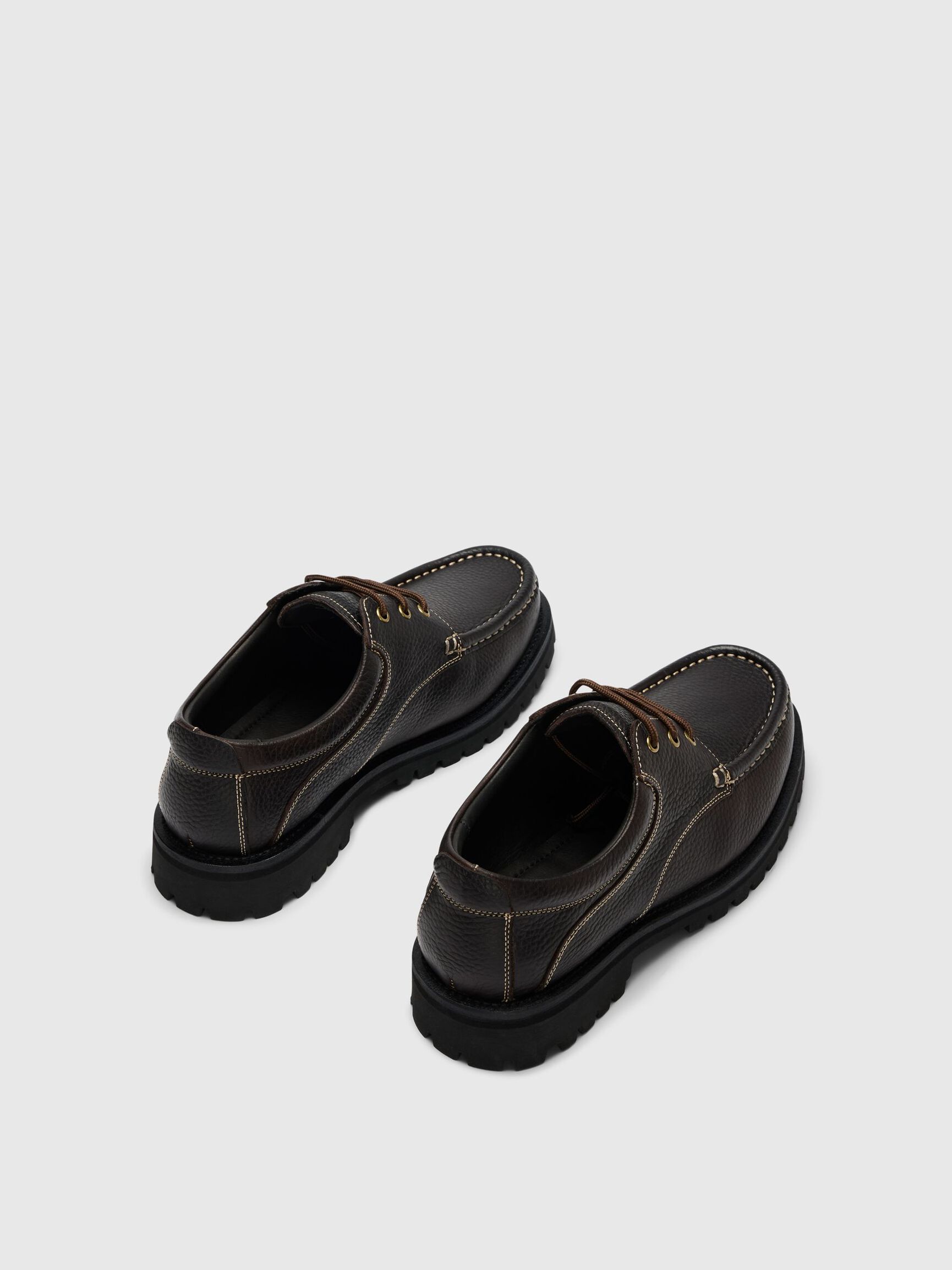 LEATHER LEATHER PUMPS, Demitasse, highres