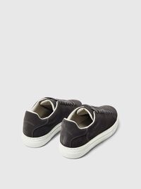 CHUNKY SUEDE  TRAINERS, Dark Grey, highres