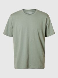 COTTON SLUB T-SHIRT, Iceberg Green, highres