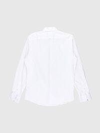 SLIM FIT SKJORTE, Bright White, highres
