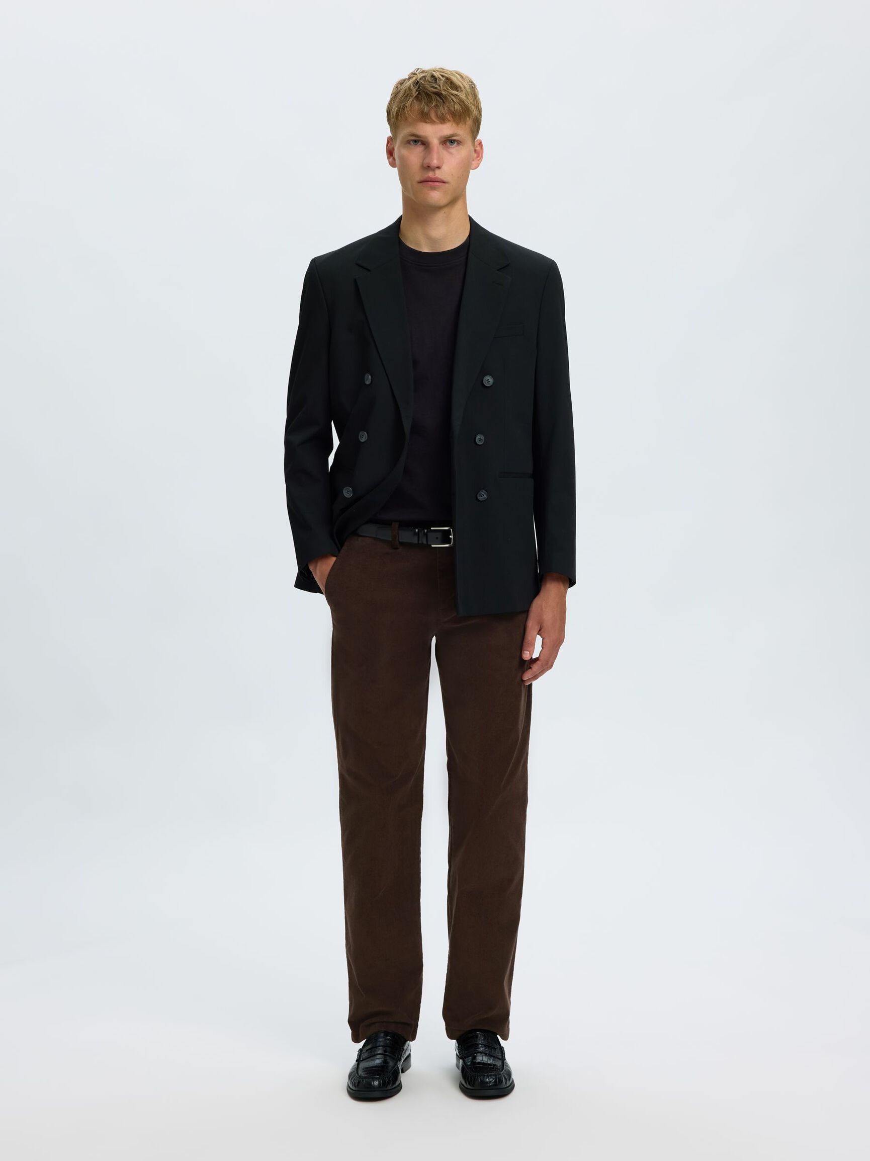 196 STRAIGHT FIT TROUSERS, Delicioso, highres