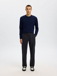 196 STRAIGHT-LEG BROEK, Dark Navy, highres