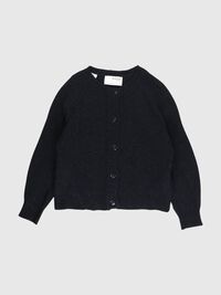 WOOL BLEND CARDIGAN, Ochre, highres