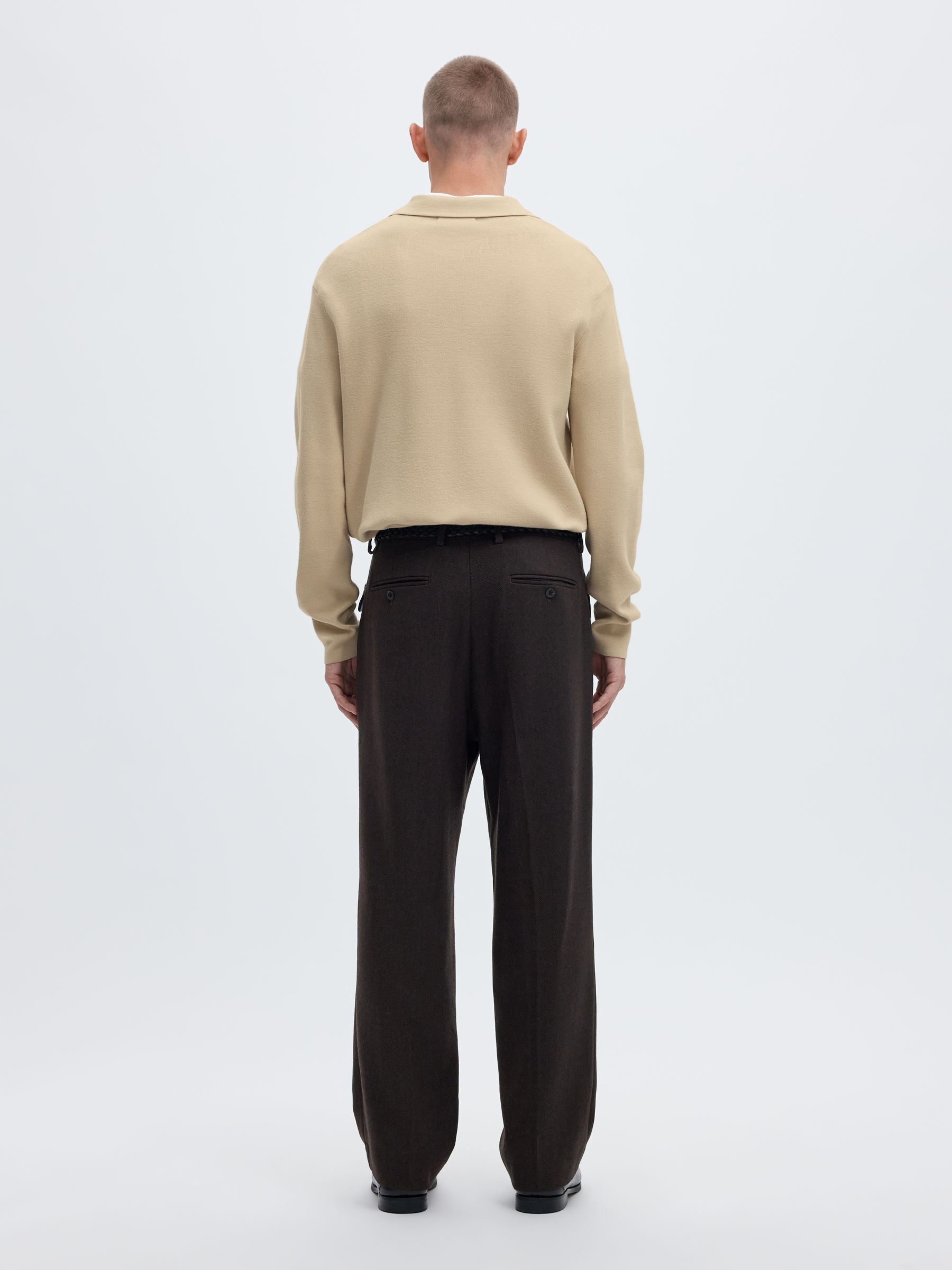 HALF ZIP PULLOVER | Grey | Selected