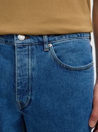 175 SLIM FIT JEANS, Medium Blue Denim, highres