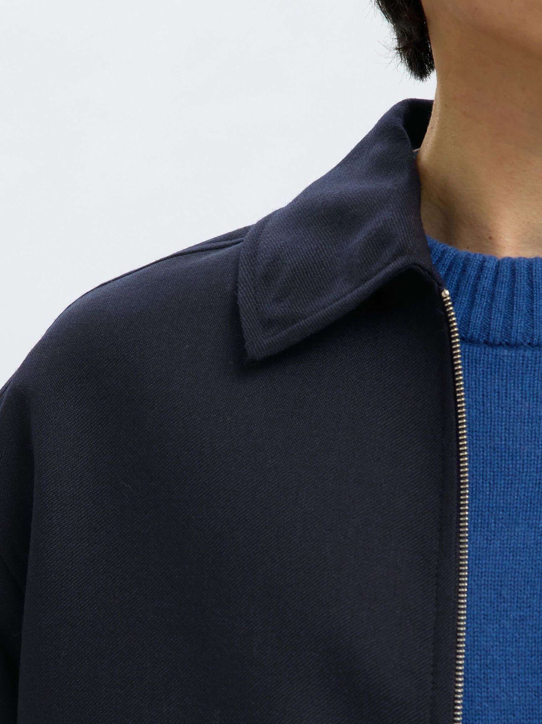 100% WOOL JACKET, Sky Captain, highres