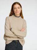 Selected LANGARM PULLOVER MIT HOHEM KRAGEN, Birch, highres - 16096548_Birch_1174075_008.jpg