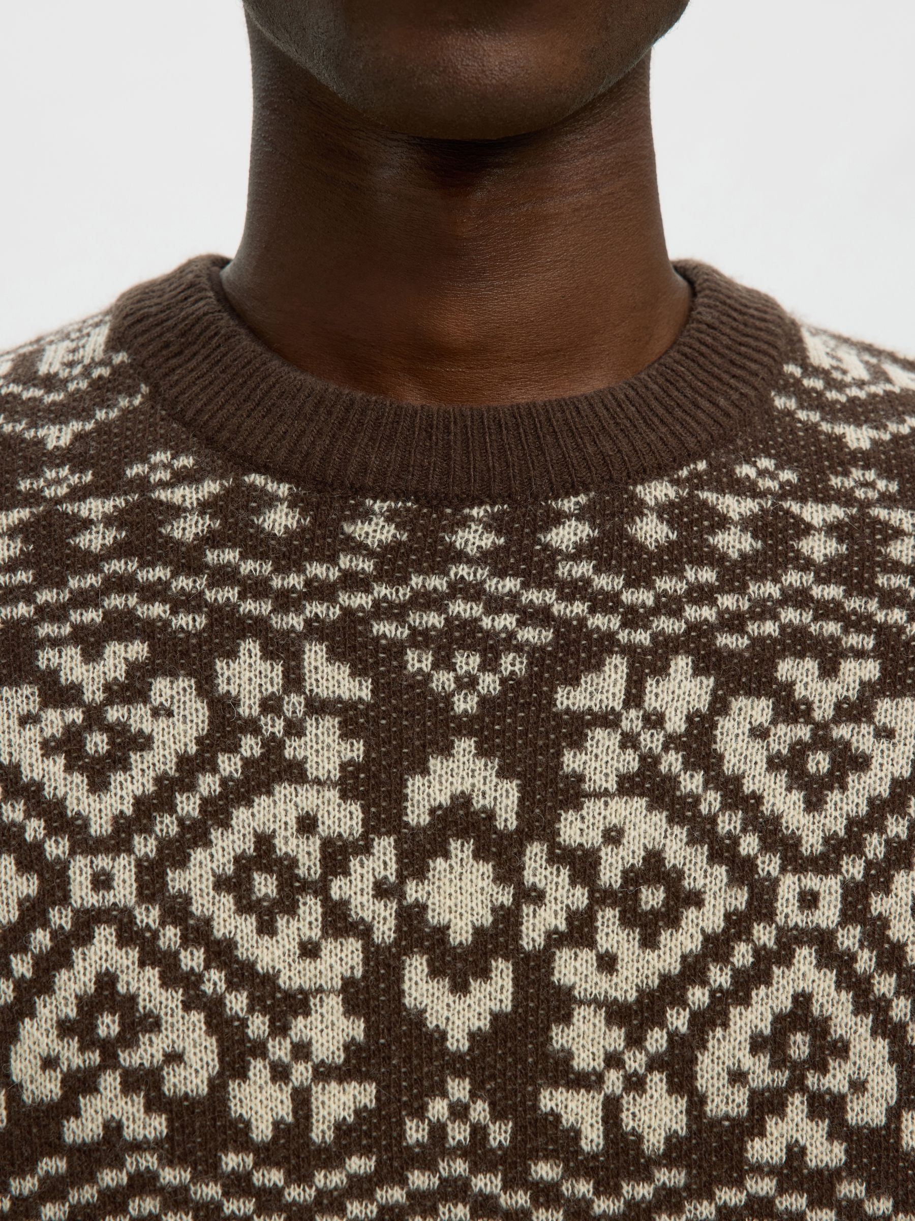 WOLLMIX PULLOVER MIT RUNDHALSAUSSCHNITT, Delicioso, highres