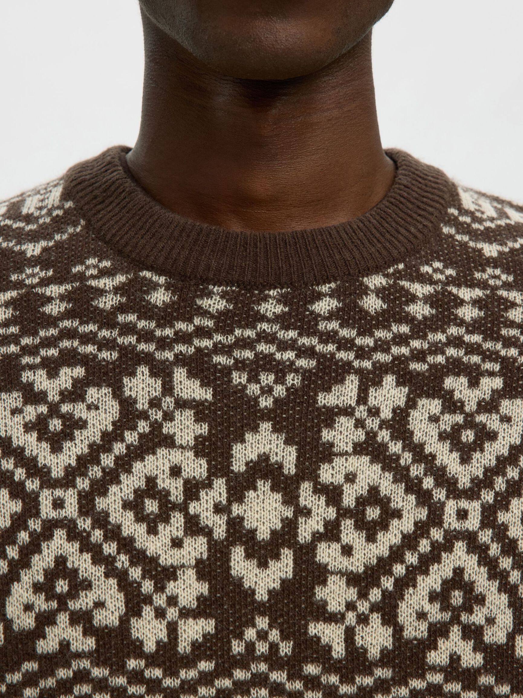 WOLLMIX PULLOVER MIT RUNDHALSAUSSCHNITT, Delicioso, highres