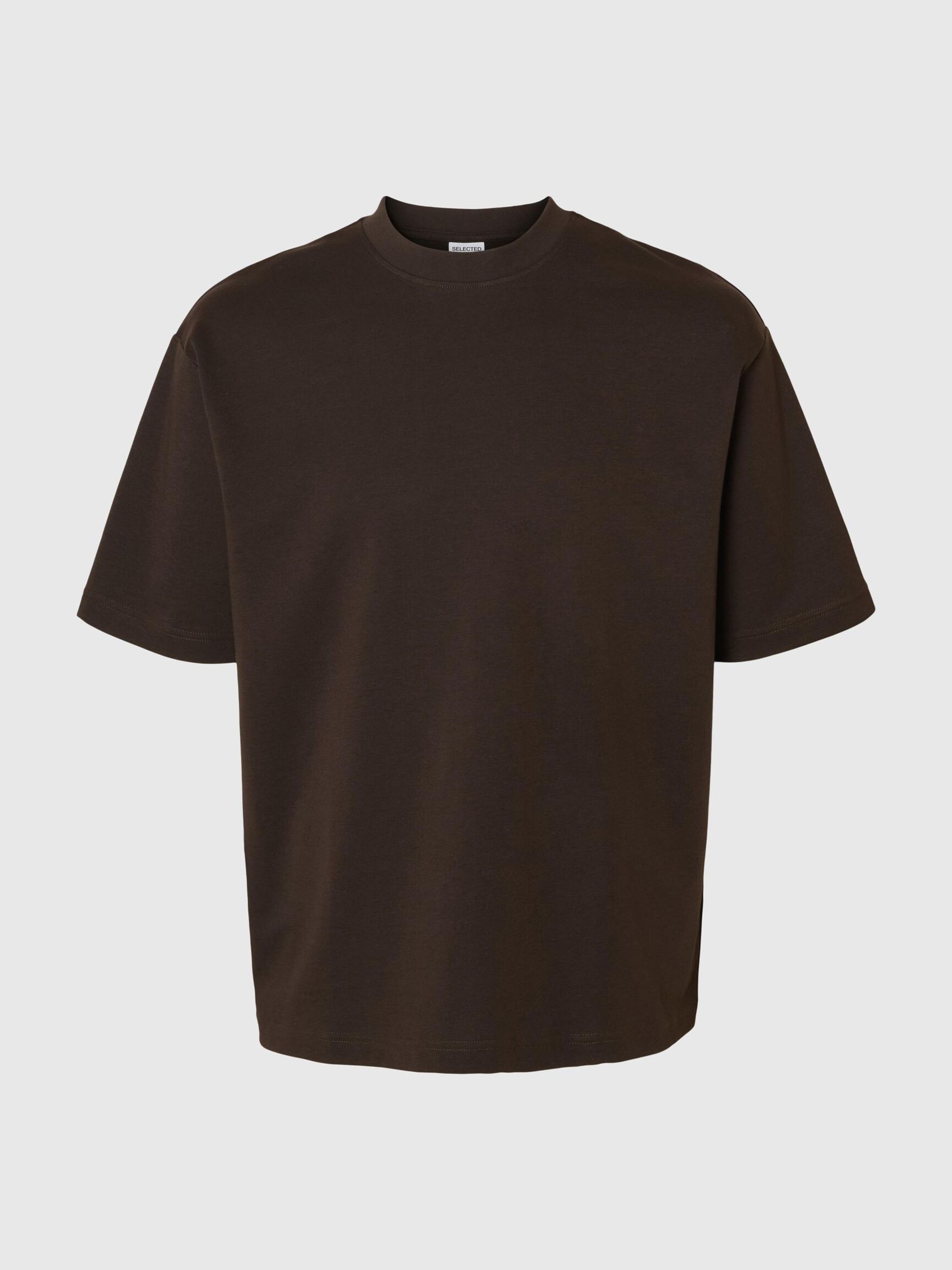 LOOSE FIT T-SHIRT, Chocolate Torte, highres