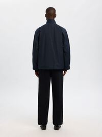 GEWACHSTE BAUMWOLL JACKE, Sky Captain, highres