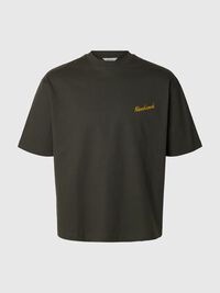 COUPE DÉCONTRACTÉE T-SHIRT, Peat, highres