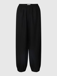 BALLON FIT BROEK, Black, highres