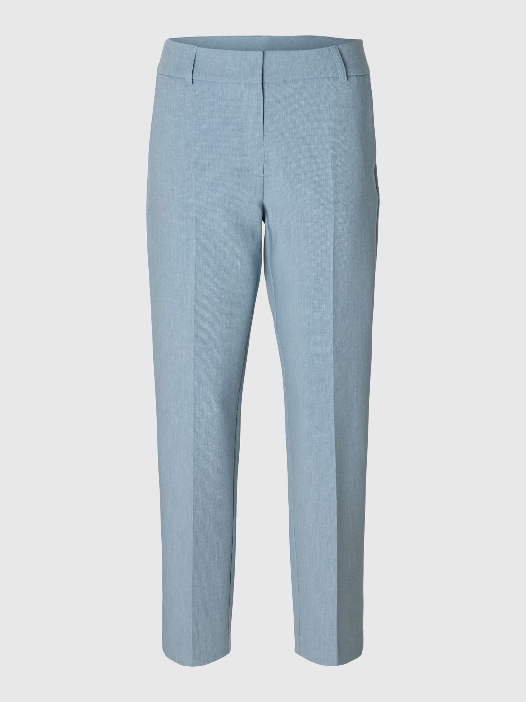 CROPPED TAPERED HOSE, Dusty Blue, highres