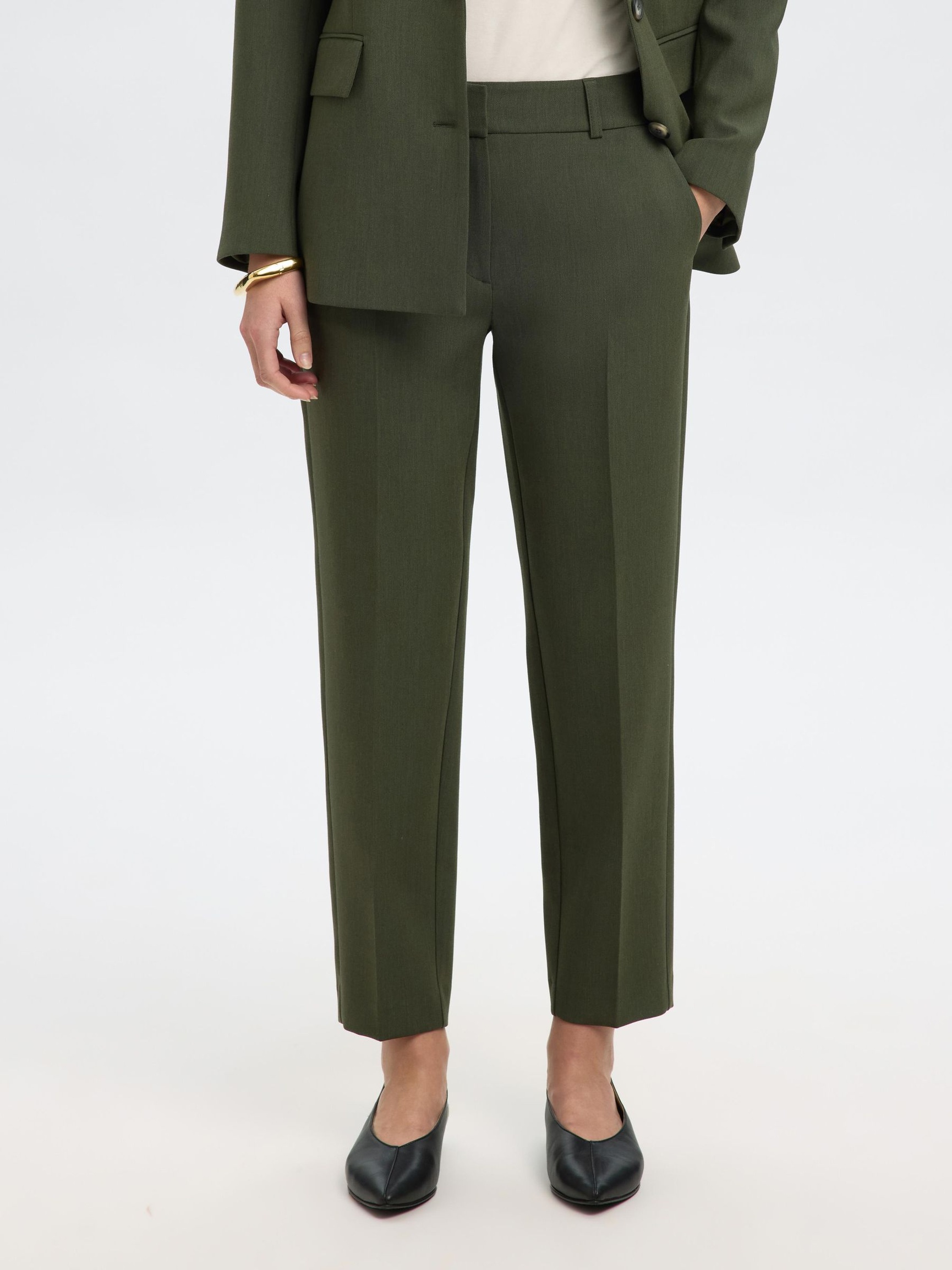 LARGO CROPPED PANTALONES, Deep Depths, highres