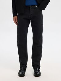 SLIM FIT -FARKUT, Black Denim, highres
