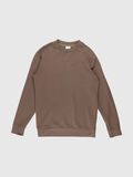 Selected VISKOSBLANDNING SWEATSHIRT, Morel, highres - 80000444_Morel_001.jpg