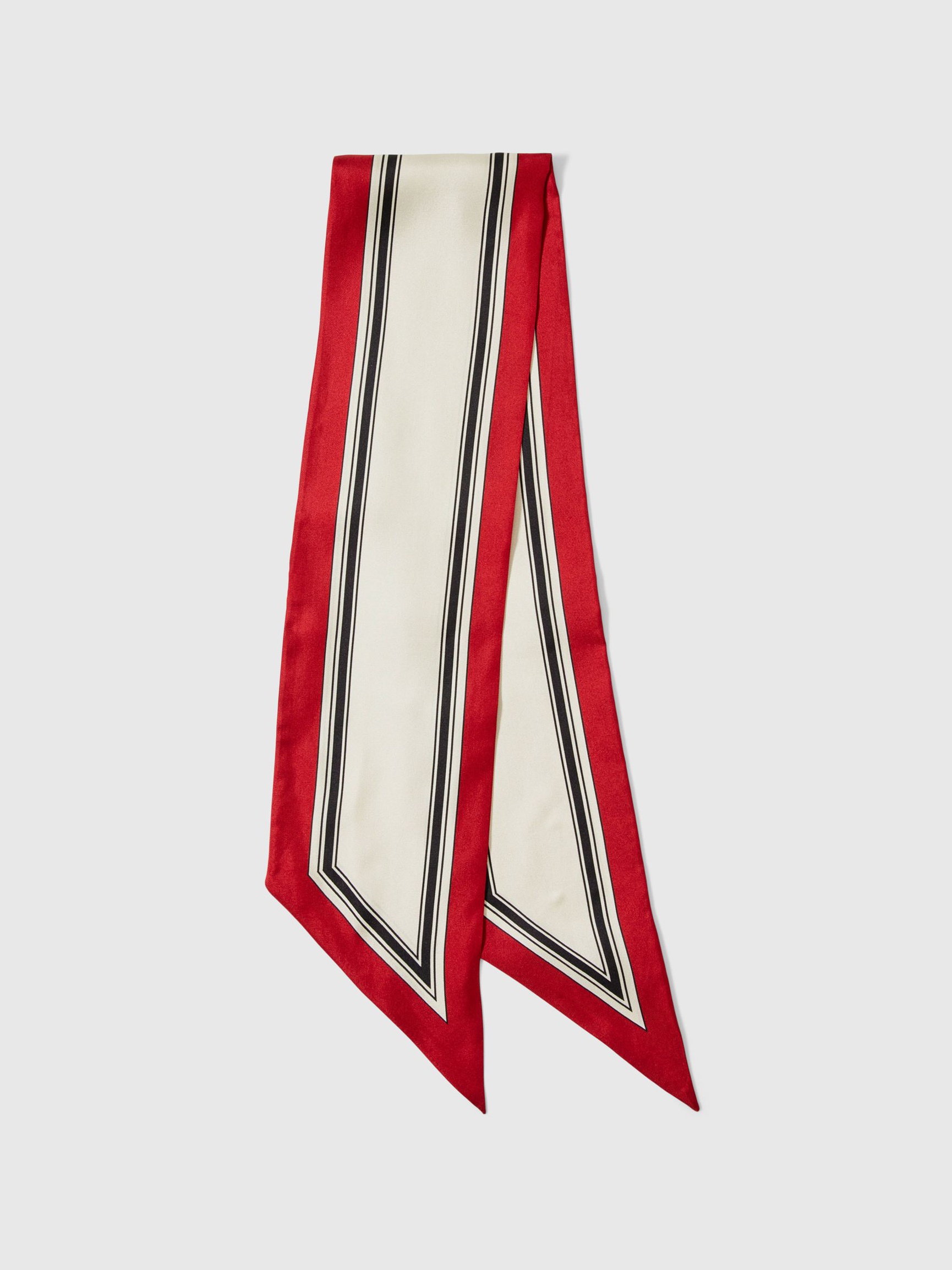 100% ZIJDE SJAAL, Equestrian Red, highres