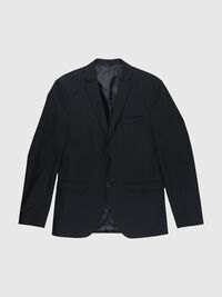 SLIM FIT BLAZER, Black, highres