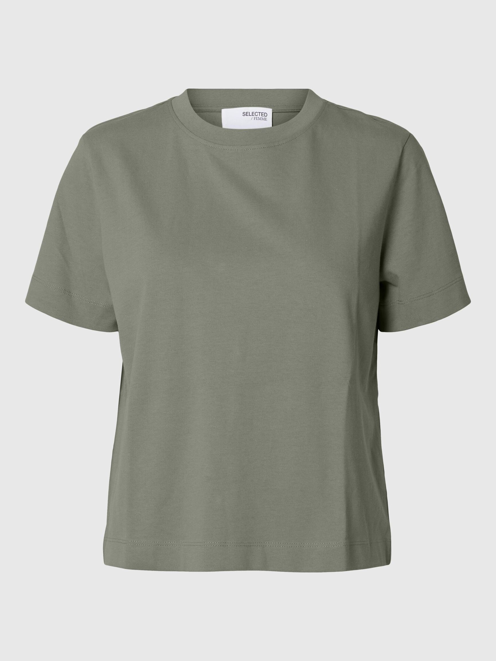 BOXY T-SHIRT, Vetiver, highres