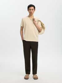 REGULAR FIT POLO SHIRT, Birch, highres