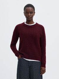 LAINE MÉLANGÉE JUMPER, Fig, highres