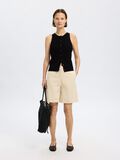 Selected KNITTED SLEEVELESS TOP, Black, highres - 16097536_Black_005.jpg