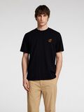 Selected EMBROIDERED T-SHIRT, Black, highres - 16096779_Black_003.jpg