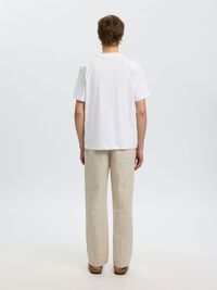 EMBROIDERED T-SHIRT, Bright White, highres