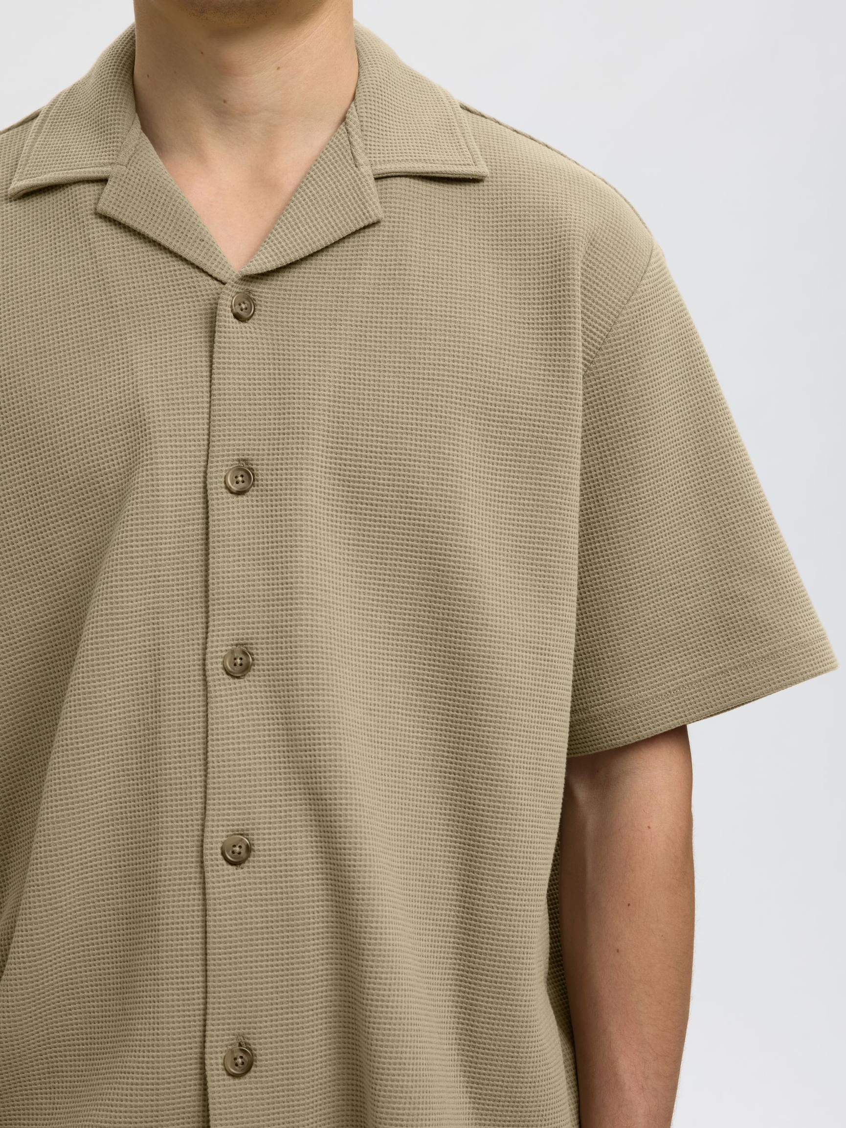 CAMICIA OVER, Vetiver, highres