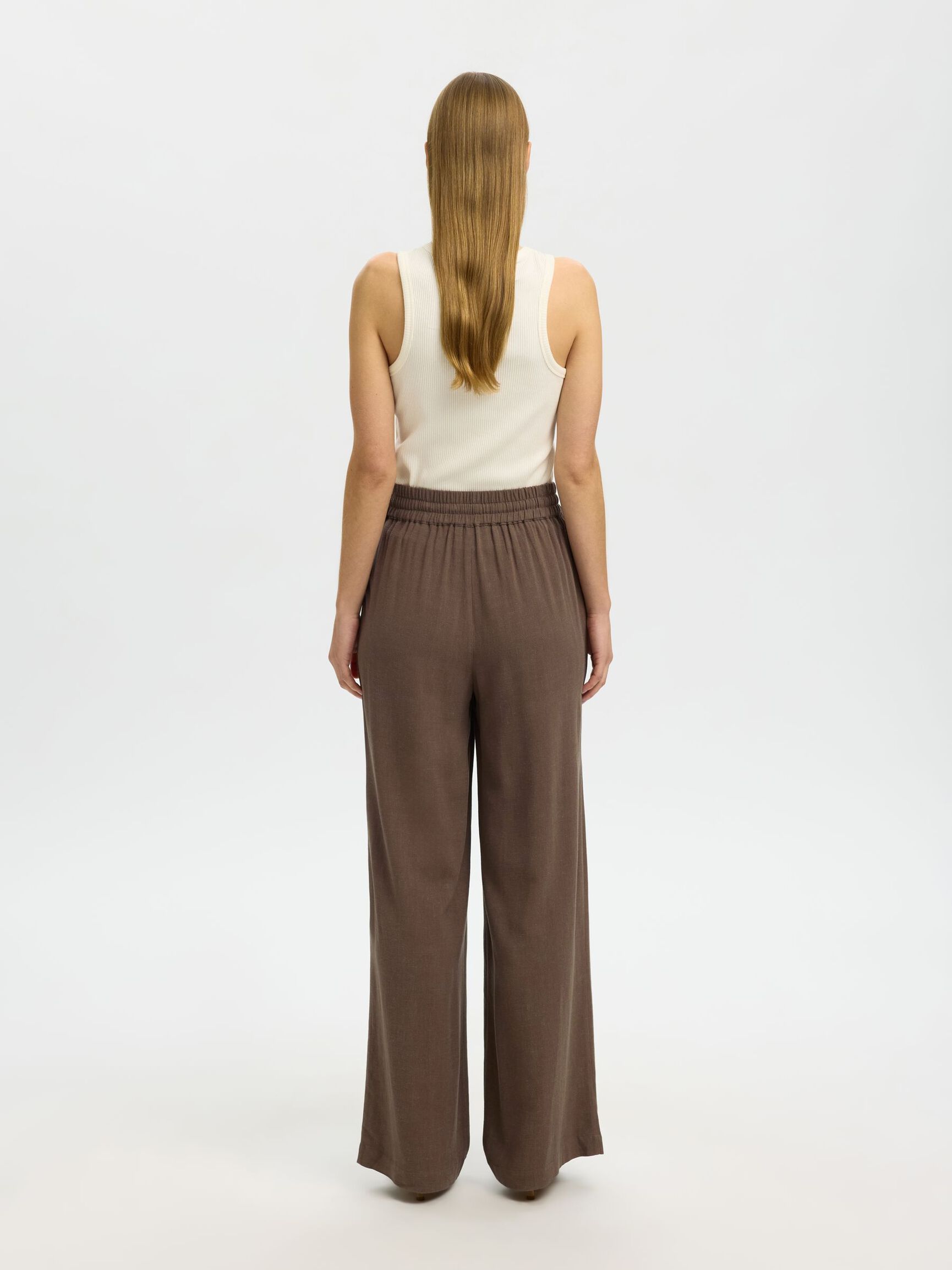 VISCOSEMIX BROEK, Chocolate Chip, highres