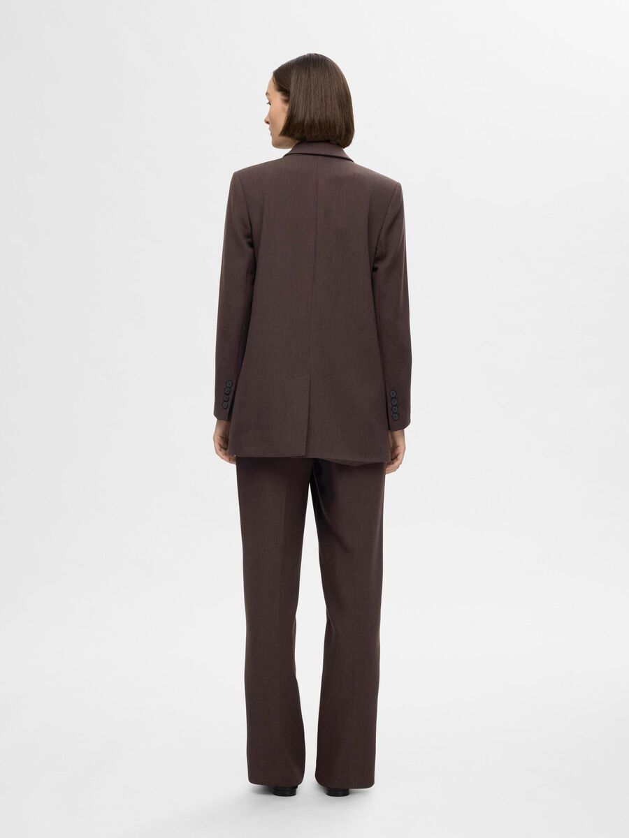 Selected RELAXED FIT BLAZER, Coffee Bean, highres - 16094205_CoffeeBean_1112455_004.jpg