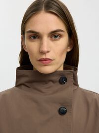 KORT TRENCHCOAT, Chocolate Chip, highres