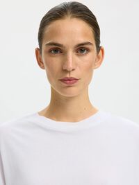 ESSENTIAL OVERSIZED T-SHIRT, Bright White, highres