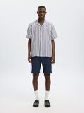 Selected LINEN BLEND SHORT SLEEVED SHIRT, Sky Captain, highres - 16092978_SkyCaptain_1114178_005.jpg