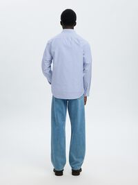KOSZULKA SLIM FIT, Bright White, highres