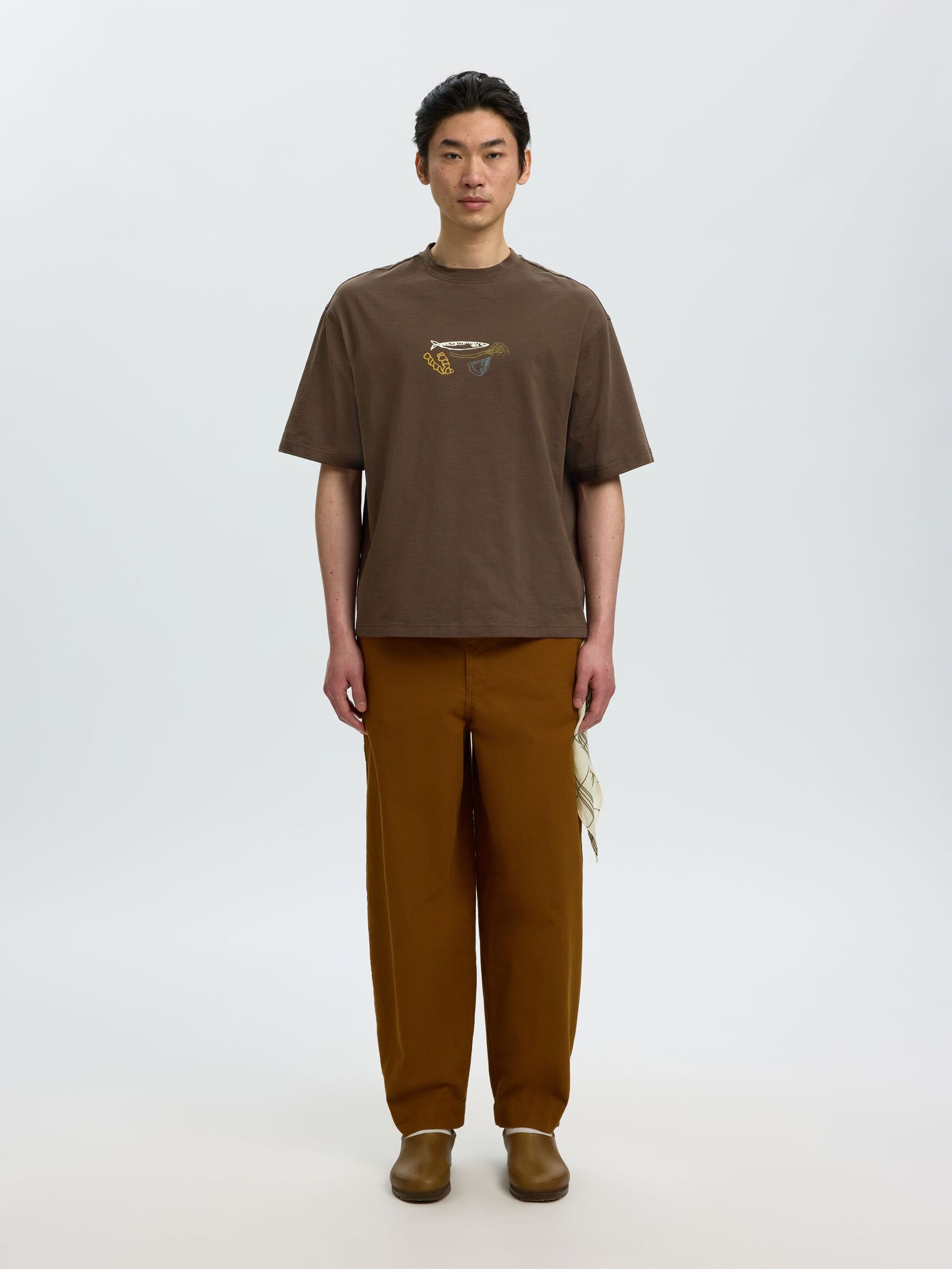 IMPRIMÉE T-SHIRT, Turkish Coffee, highres