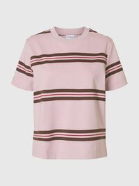 BOXY FIT T-SHIRT, Bleached Mauve, highres