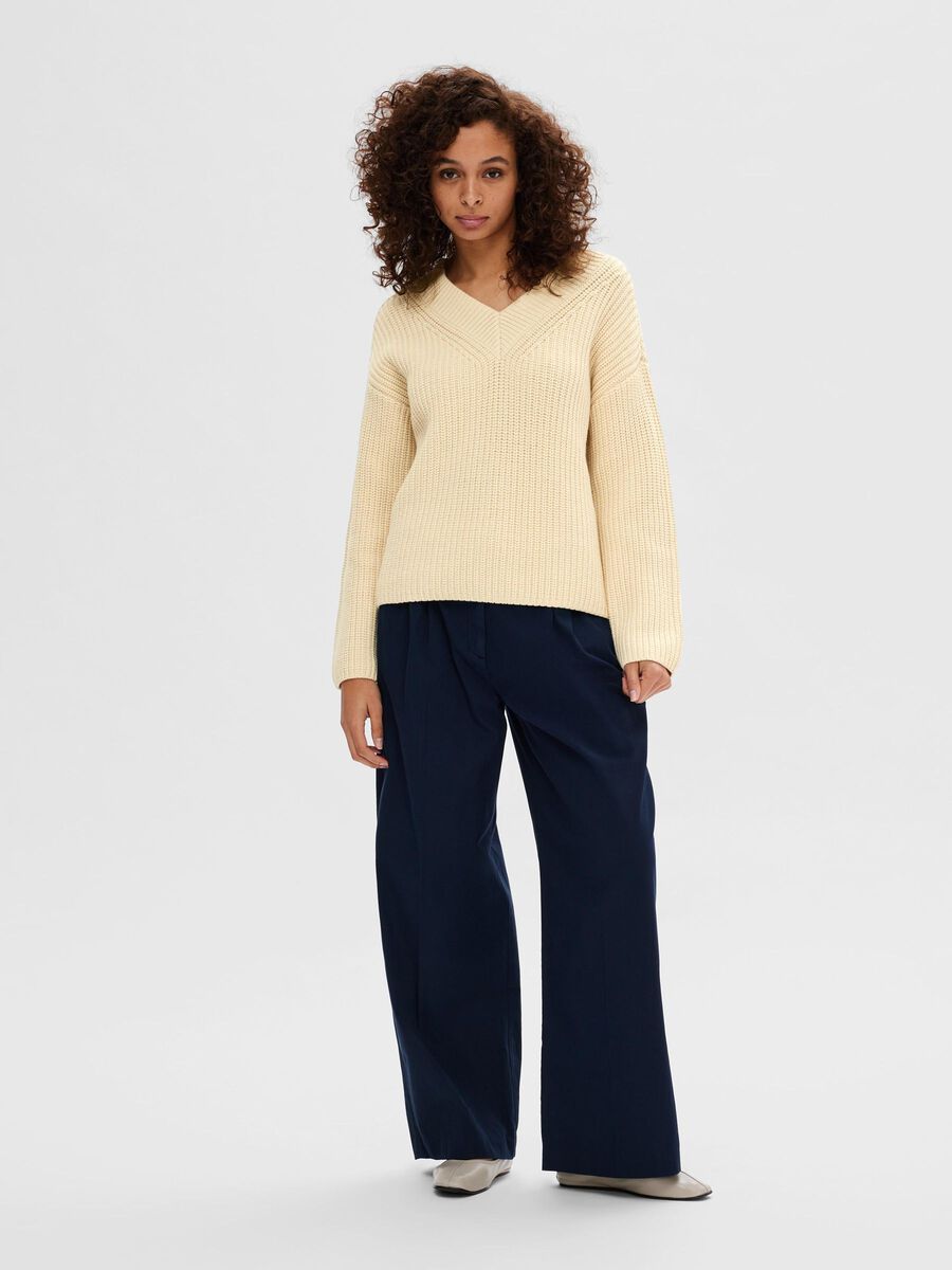 Selected COL EN V PULL EN MAILLE, Birch, highres - 16092327_Birch_005.jpg
