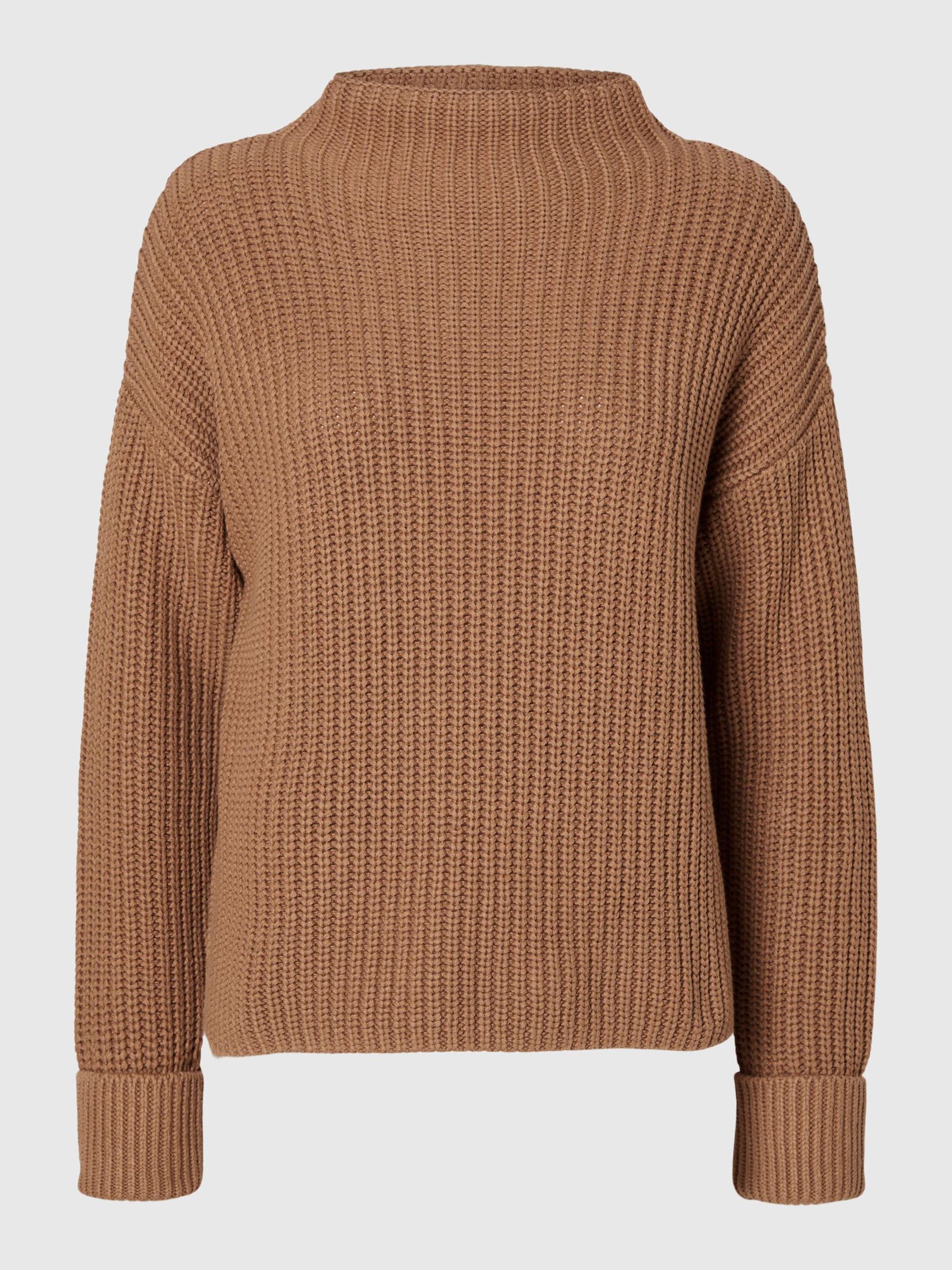 ÖVERDIMENSIONERAD TRÖJA, Tobacco Brown, highres
