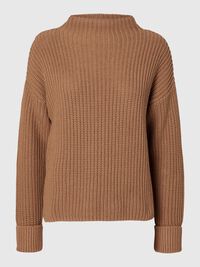 ÖVERDIMENSIONERAD TRÖJA, Tobacco Brown, highres