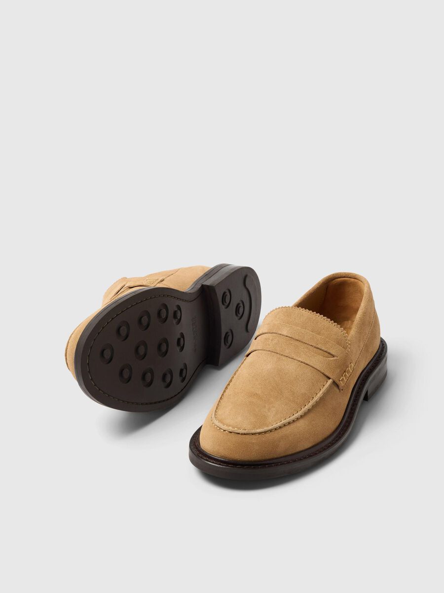 Selected WILDLEDER HALBSCHUHE, Warm Sand, highres - 16096698_WarmSand_004.jpg