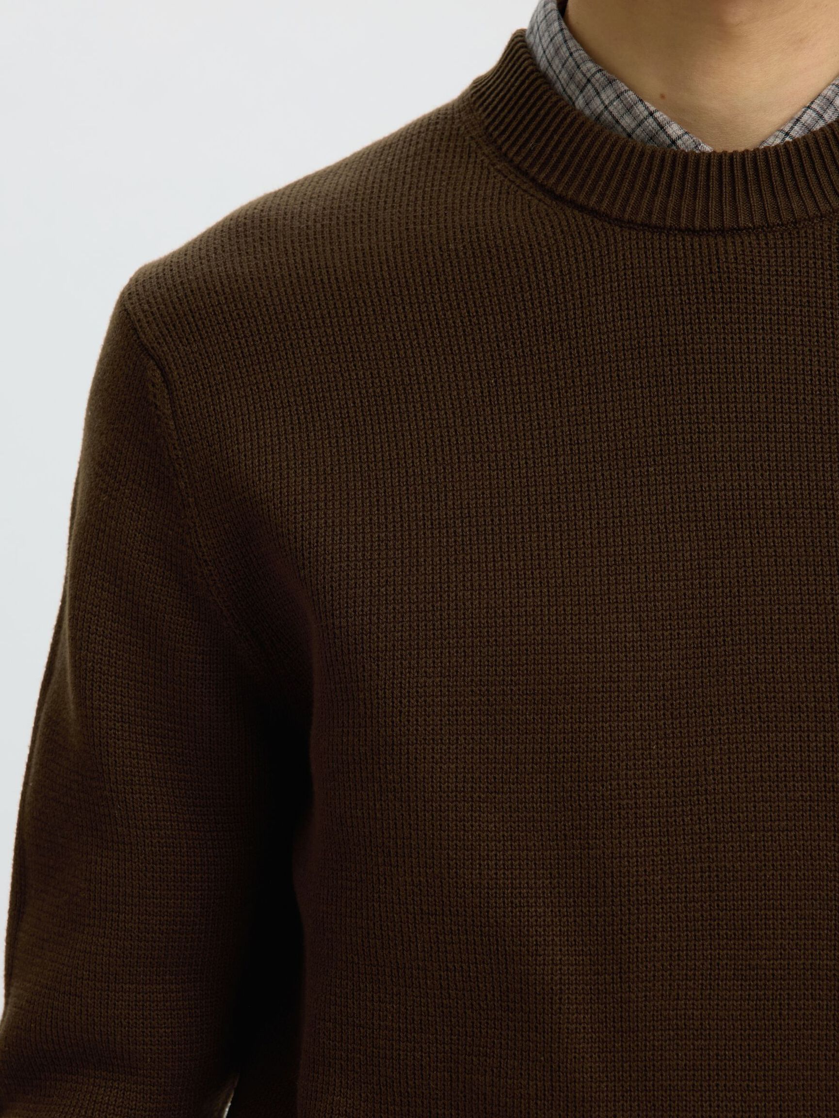 CREWNECK PULLOVER, Demitasse, highres