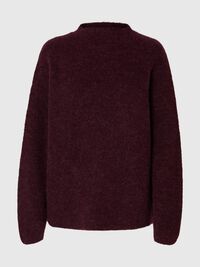 WOOL BLEND PULLOVER, Fig, highres