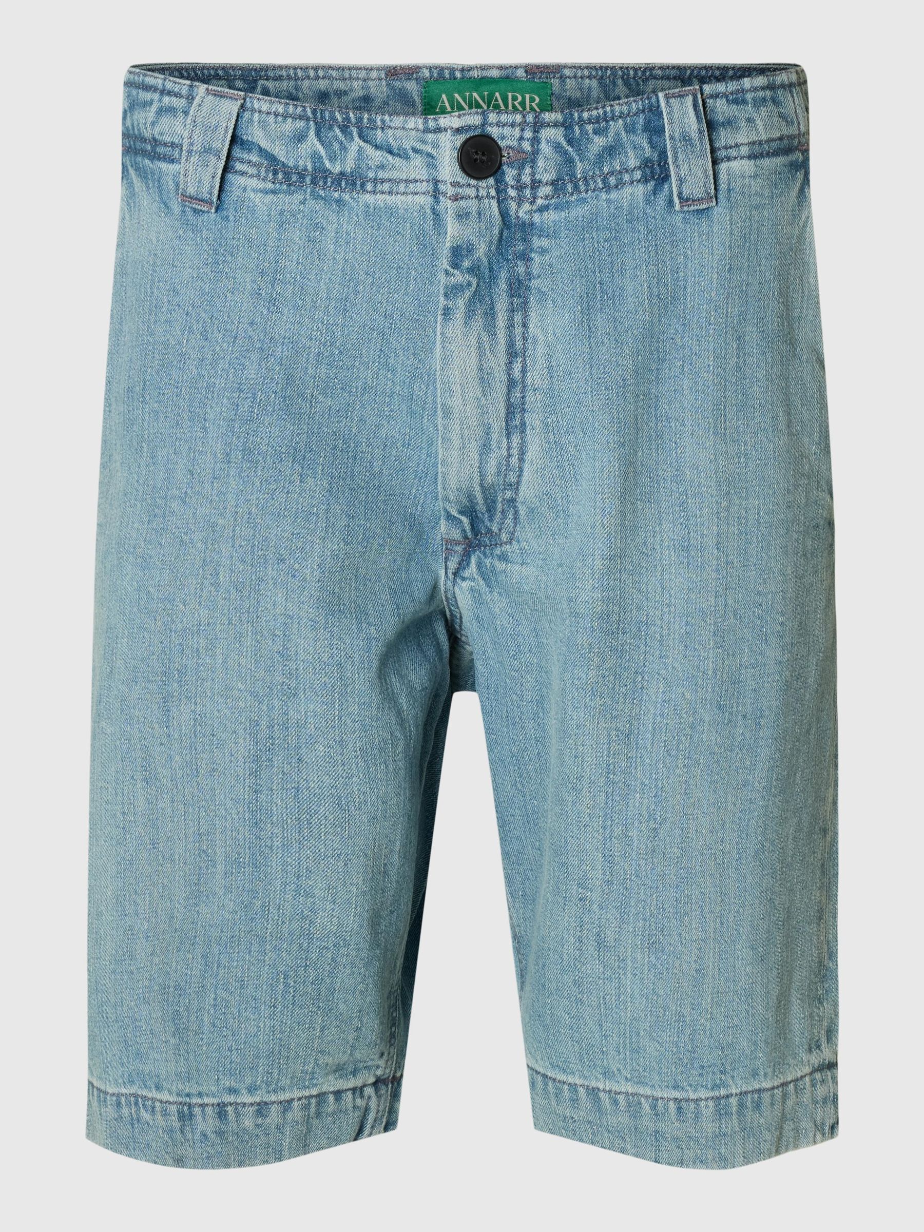 SELVEDGE DENIM SHORTS, Light Blue, highres