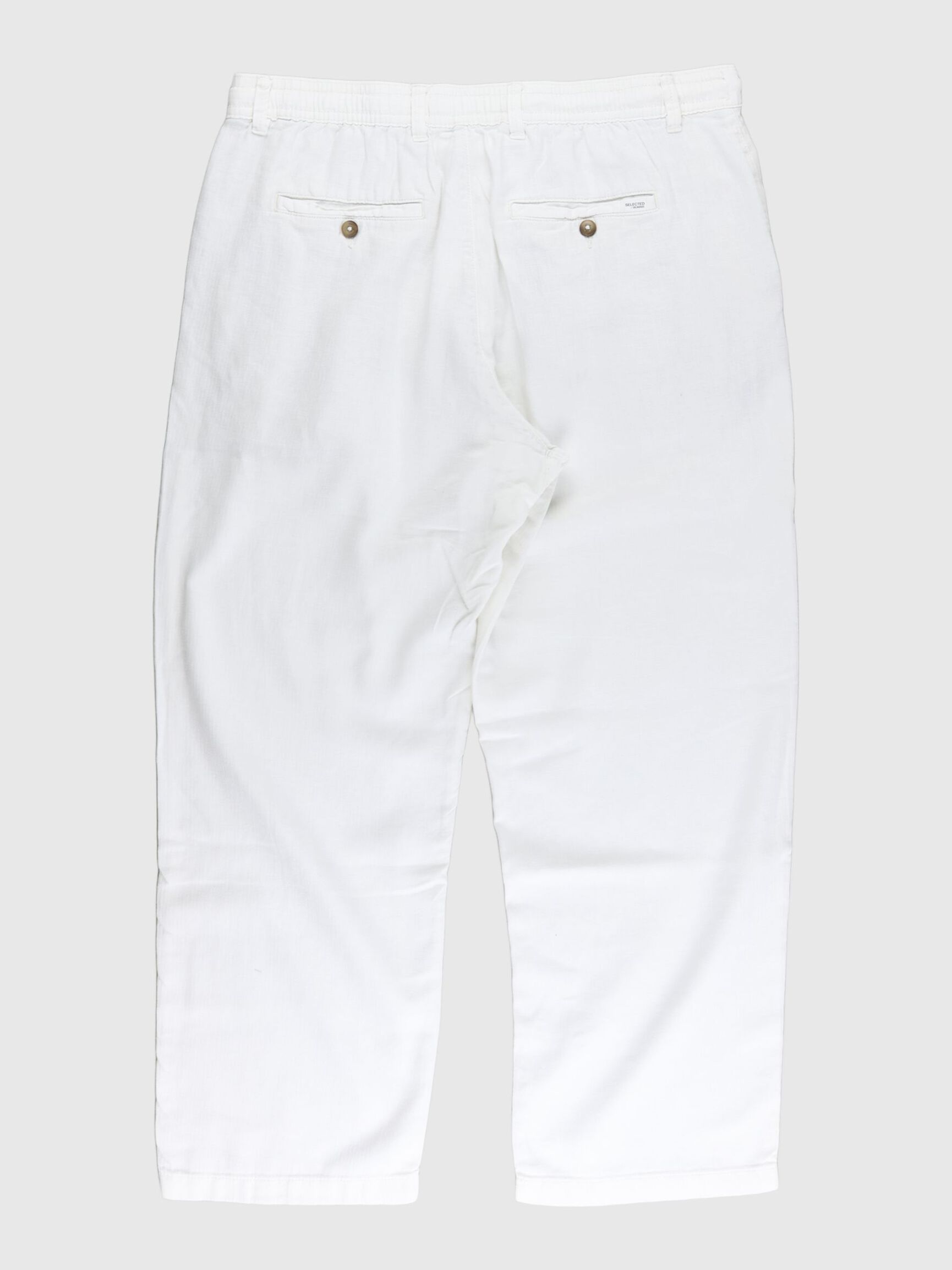220 LOOSE FIT LINEN-BLEND TROUSERS, Cloud Dancer, highres