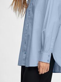 OVERSIZED HEMD, Cashmere Blue, highres