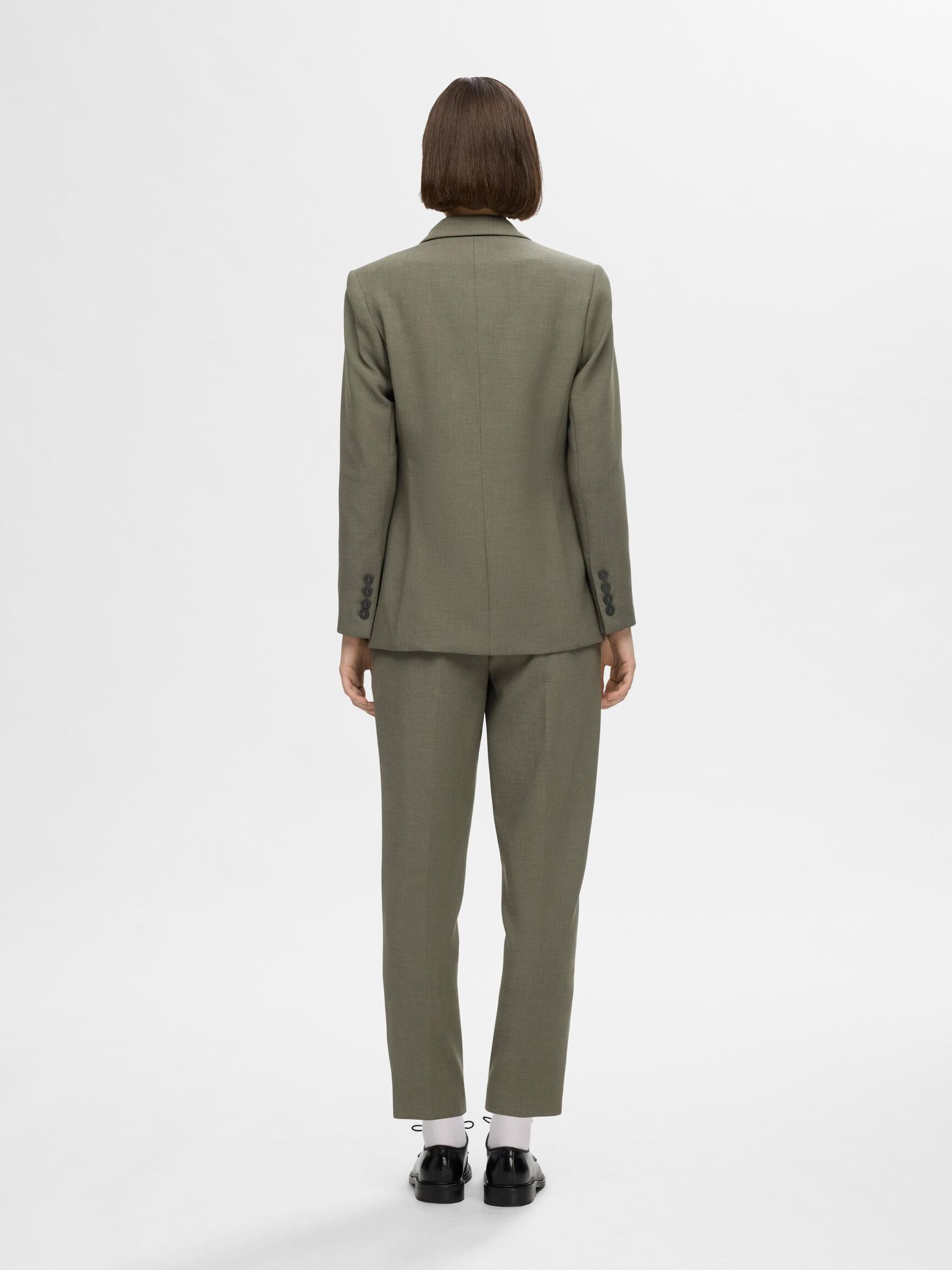 KLASSIEKE PASVORM BLAZER, Kalamata, highres